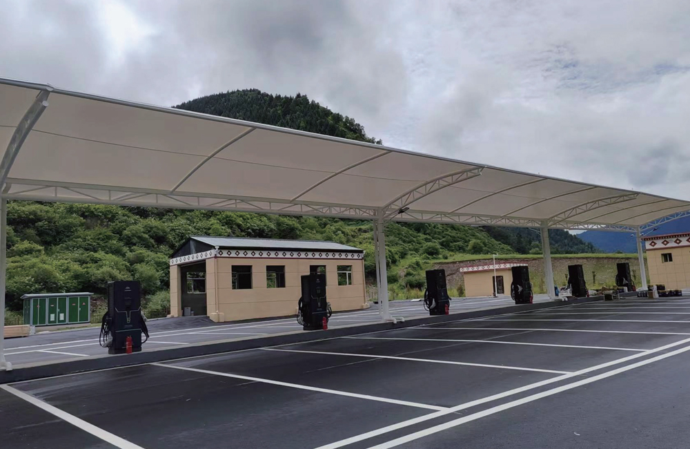 甘肅大峪溝景區(qū)充電站